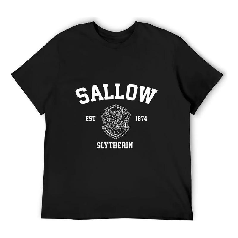 Camisetas Blancas Sebastian Sallow Camisas Holgadas Estampad S