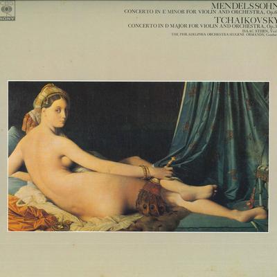 LP Record ISAAC STERN, THE PHILADELPHIA ORCHE - Mendelssohn Concerto In E Minor For FOCA541 CBS/SONY Japan Classical Used