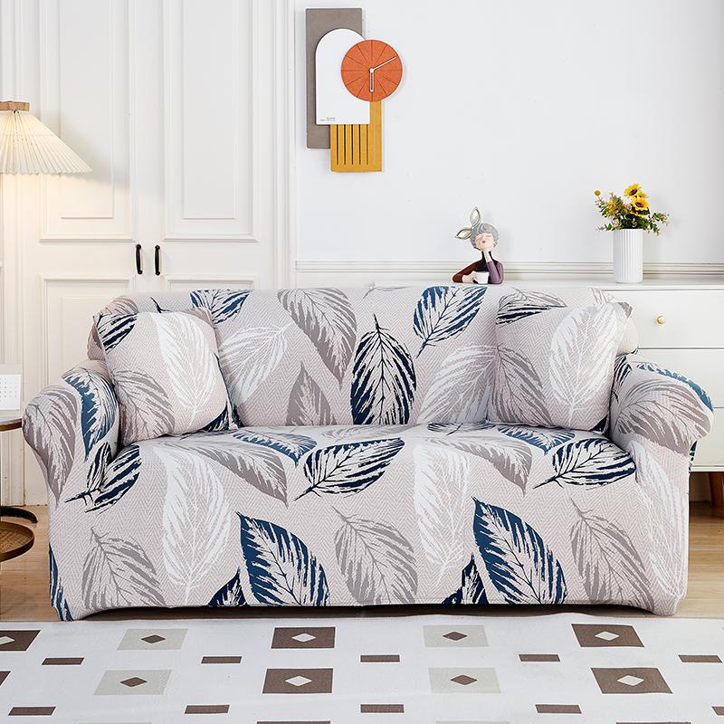 

Эластичные чехлы с цветочным принтом, эластичные чехлы для диванов для гостиной, угловой чехол для дивана, секционный чехол для кресла 1/2/3/4 сиденья 3-seater 190-230cm