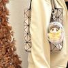 10cm Cotton Doll Transparent Protection Bag - High Transparency, Scratch-Resistant Hanging Display for Outings.