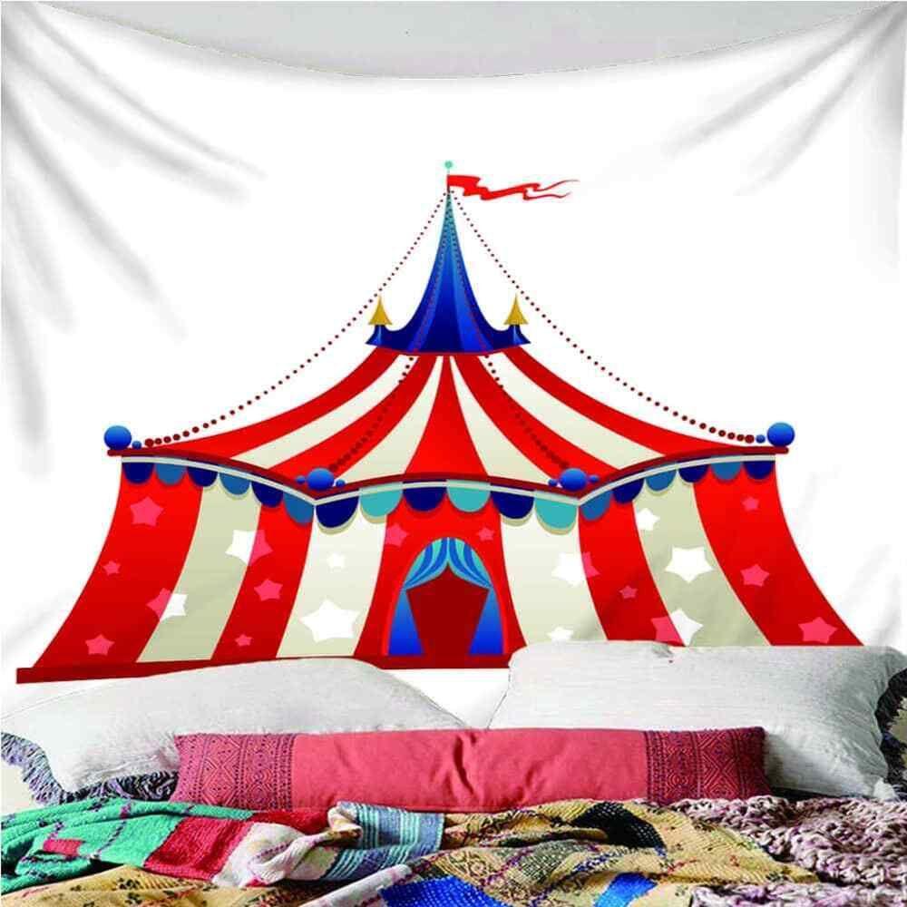 Tapestry beautiful circus tent 75x100