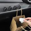 AMD1 2Pcs Mini Car Hooks Storage Clip Holder Auto Sticker For Tesla Model Y 2025 Model 3 Model S Model X Cybertruck Roadster SpaceX