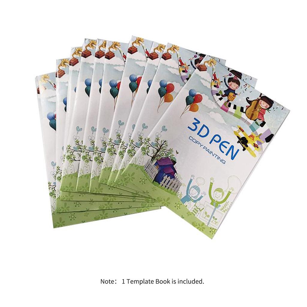 3D Stift Vorlage Buch Für 3D Druck Stift Zeichnung Schablonen 40 Zeichnung Muster Mit einem