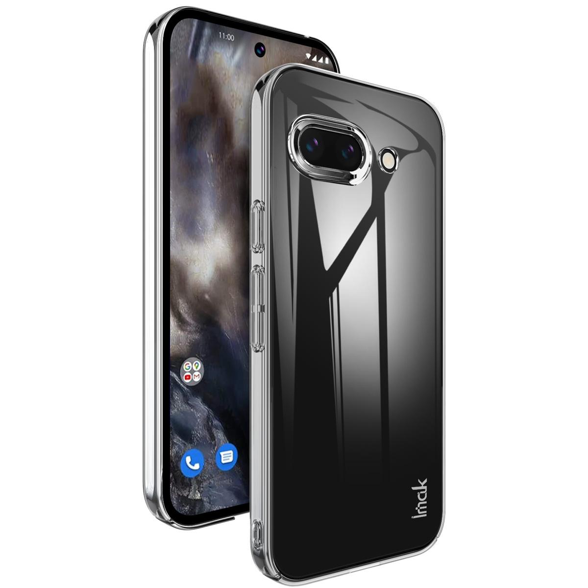 

IMAK Crystal Case II Pro for Google Pixel 9a Case Clear PC Protective Phone Cover As Shown A