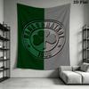 Panathinaikos Football Wall Tapestry Aesthetic Wall Hanging Printed Fabric Blanket Decorative Tapestries for Bedroom Living Room Home Decor