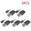 1-5Pcs Bluetooth Headset Audio Transmitter Wireless Headphone Receiver Adapter Converter for PS5 PS4 PC USB Dongle Audio Adapter