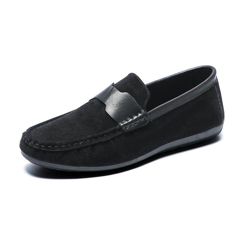 Fashion Suede Men Casual Shoes Breathable Slip-on Mens Driving Shoes Lightweight Comfort Men Lazy Shoes Luxury Brand Men Loafers