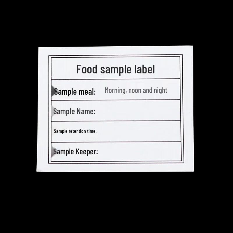 Food Sample Collection & Storage System