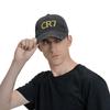 Vintage Number CR7 Football Baseball Caps for Men Women Distressed Denim Snapback Hat Soccer Outdoor Travel Soft Caps Hat