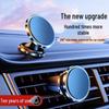 Magnetic Car Phone Holder with Suction Cup for Dashboard & Air Vent Navigation