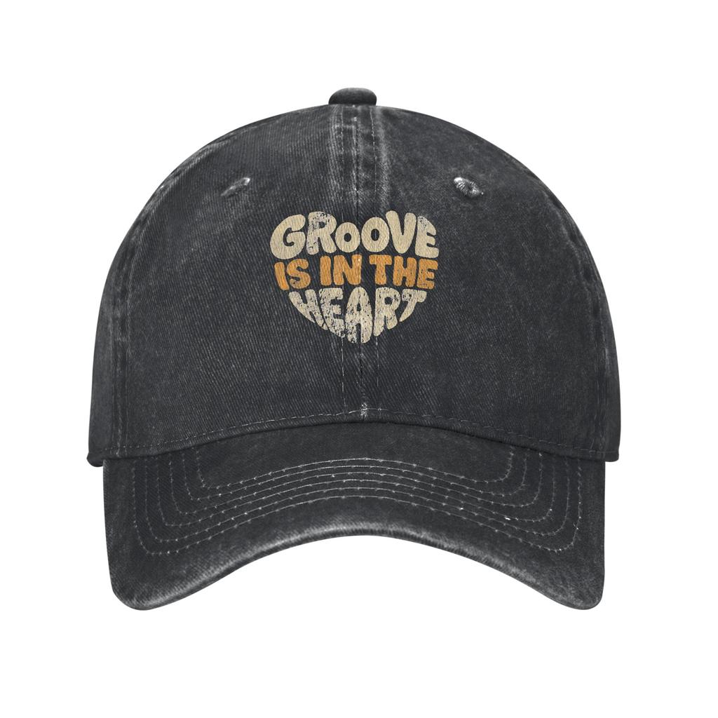Groove Is In The Heart Outdoor Sun Protection Baseball cap Foldable Suitable For Long Faces Snapback