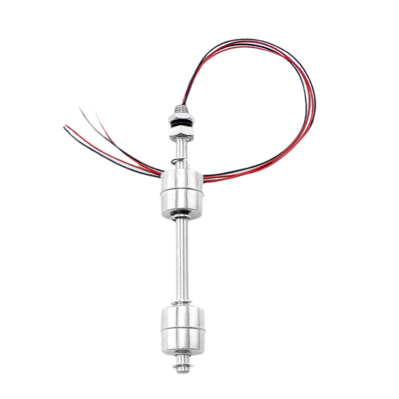 304 Stainless Steel Dual Float Switch Liquid Level Controller, Water Level Sensor for Tank, High Low Liquid Level Switch