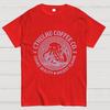 Cthulhu Coffee Co Unisex 100% Cotton Summer Casual Cool Loose T-Shirt