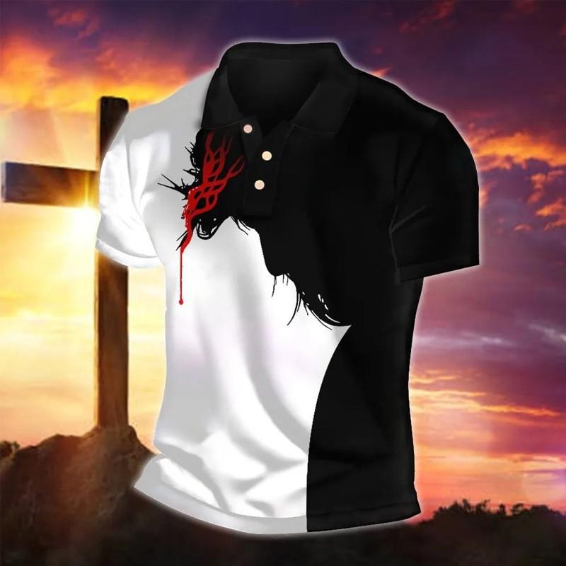 

Spring Autumn Men Clothes Short Sleeve Stripe Polo Shirt Men Business Casual Tops Golf Polo Shirt S чорний