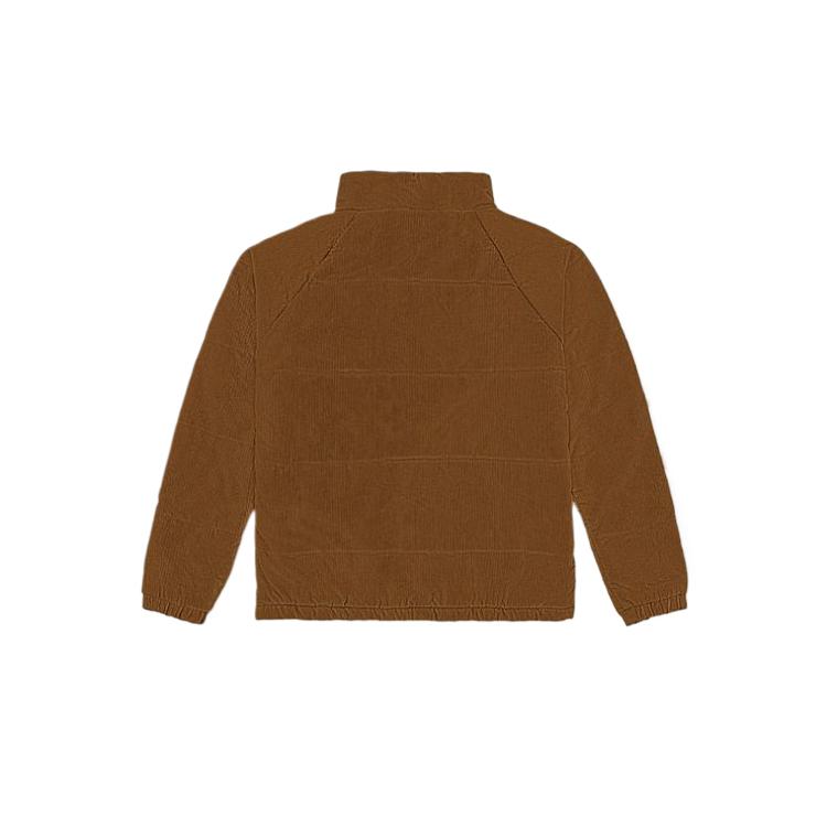 Vans Padded Jacket Warm Comfortable Casual Stand Collar Raglan Long Sleeve Jacket Women jackets Brown VN00043GY5N