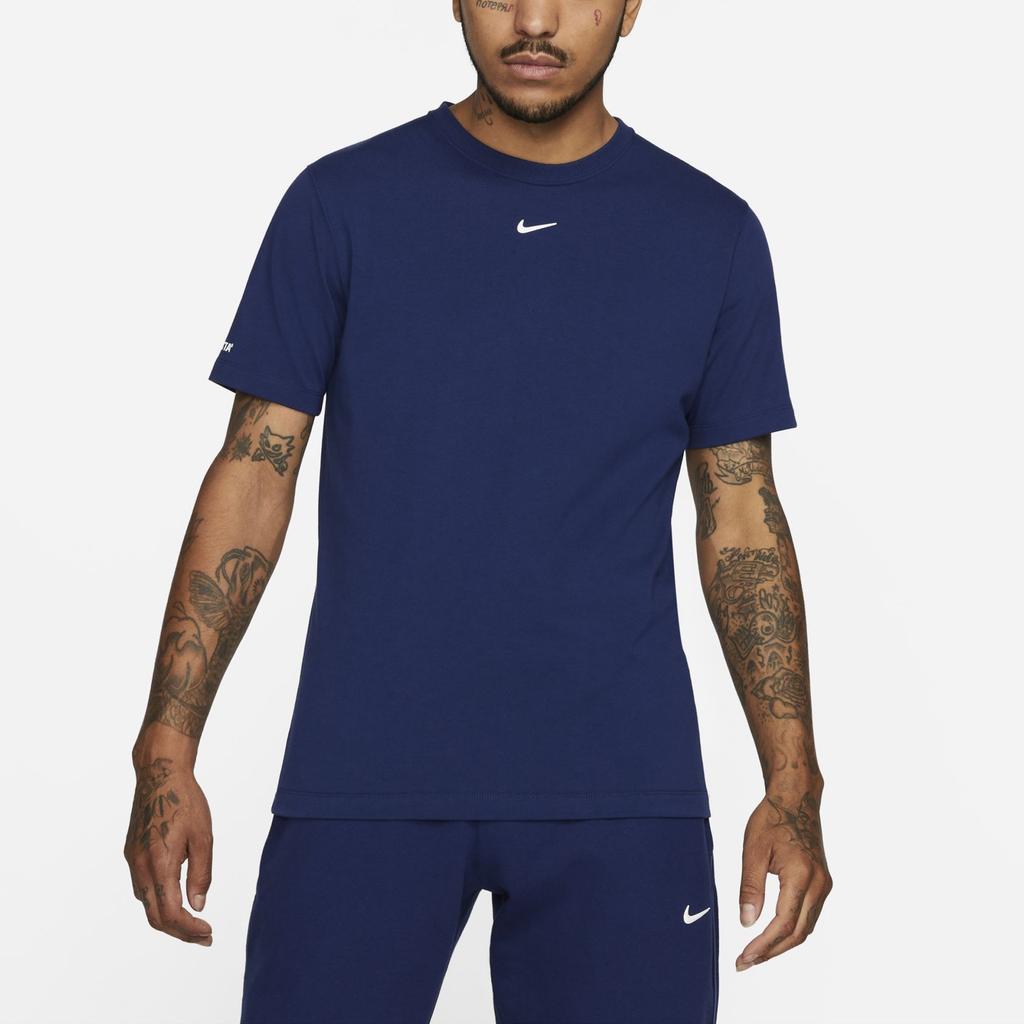 Nike T-Shirt 'Blu' con Logo Stock X NOCTA Drake Cardinal da Uomo DJ5952-492