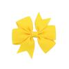 2/4/10 piezas 3'' Lazos de Cinta Sólida Pinzas para el Cabello para Bebés Niñas Lazos Hechos a Mano Pasadores Pasadores Accesorios para el Cabello para Niños