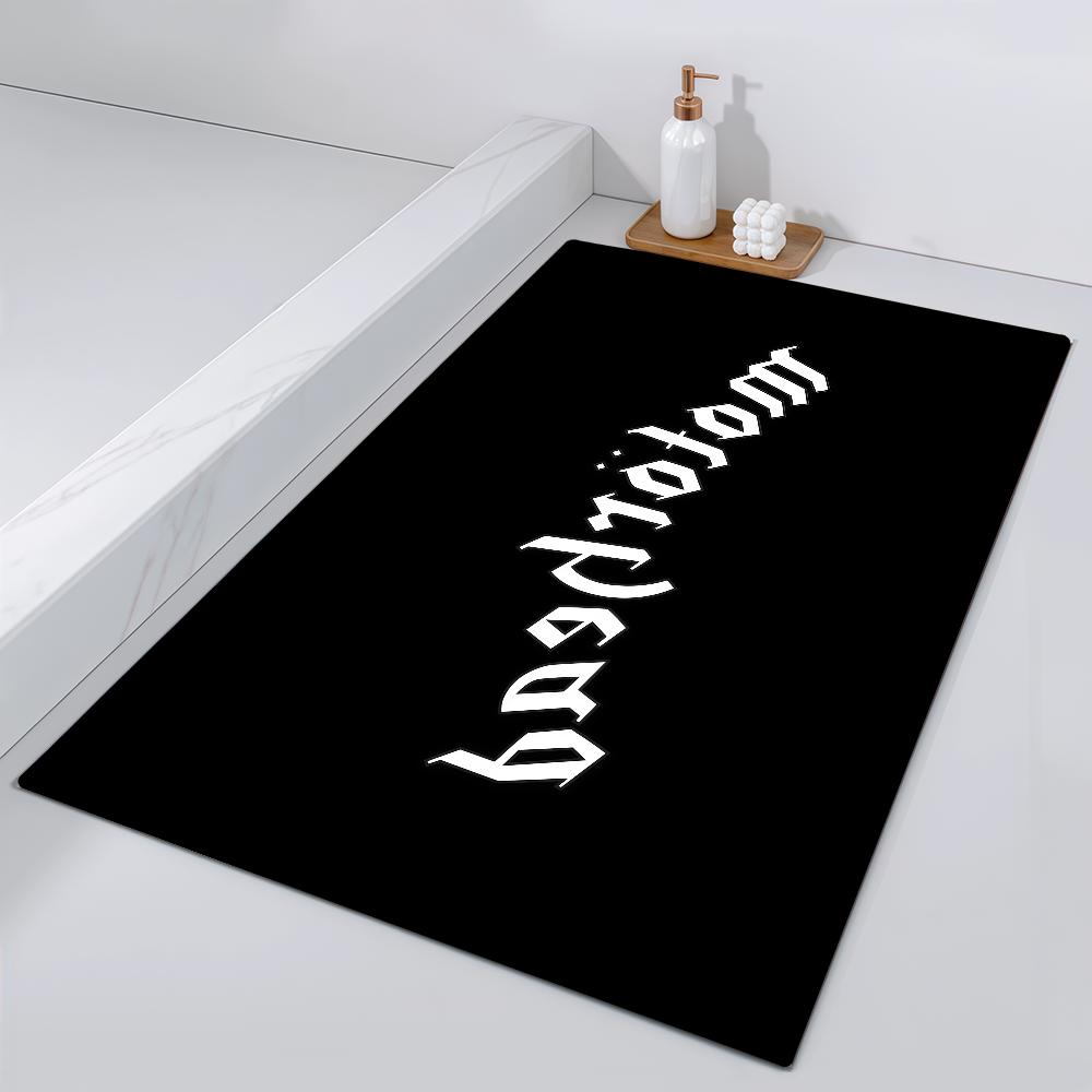 

Door Mat Bedside Rock Entrance Heavy Metal Bath Floor Decoration Corridor Door Mat Carpet Living M-Motorhead Band Room Balcony 40cm x 60cm