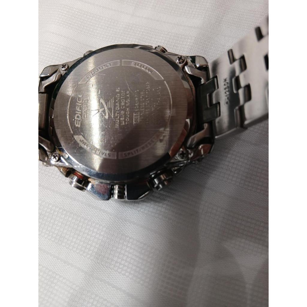 Used CASIO EQW-M710 EDIFICE Solar Radio Wave