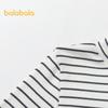 Balabala Children's Winter Thermal Striped Base Layer T-Shirt