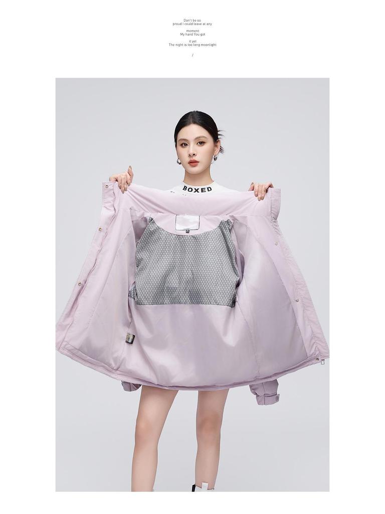 Women's Short Hooded Down Jacket - 2025 Korean Style, Petite, Winter Fashion, Thick White Duck Down, Hot Sale.