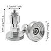 CNC Aluminum Zinc Zinc Alloy Motorcycle Handlebar End Caps Bar Ends Weights  Handlebar Protection