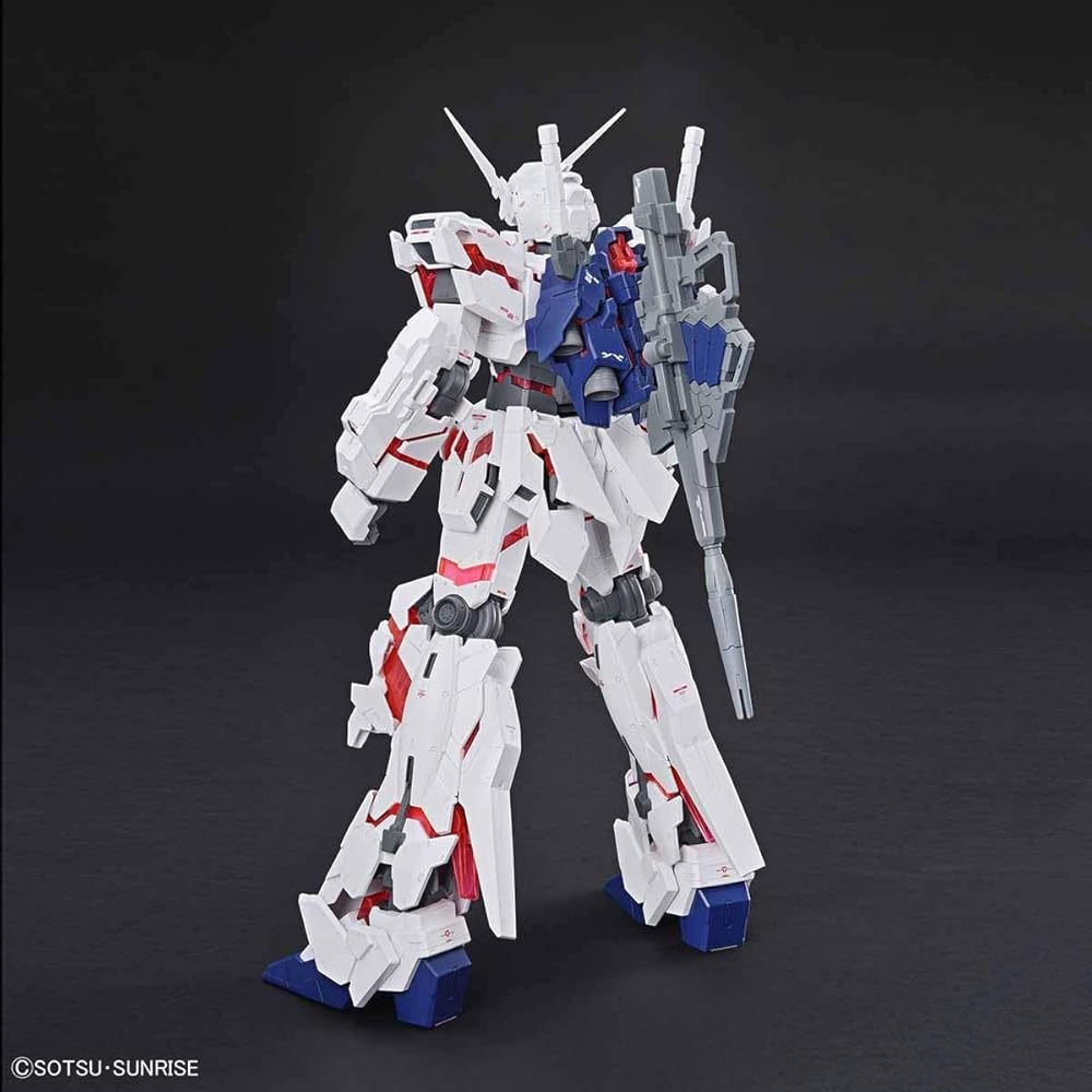 Mega Size Model Gundam Unicorn (Destroy Mode) 1/48 Scale Color-Coded Plastic Model Kit