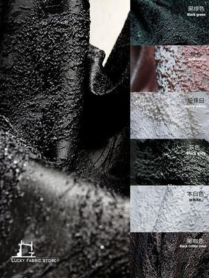 Abstract Irregular Three-dimensional Grain Pattern Jacquard Texture Fabric Made by Autumn and Winter Clothing Textile