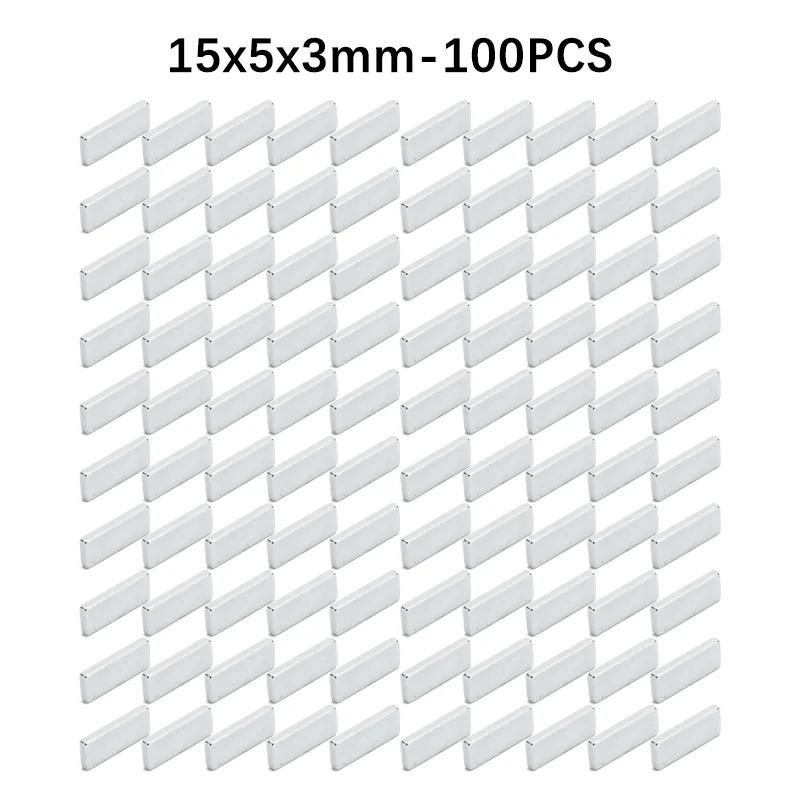 20X10X2 Rectangular Strong Magnetic Force N35 High Strength Neodymium Magnet Suitable Gardening Refrigerator Stickers