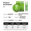 Kingdom Fishing Lines 100m 8 Strands PE Braid Line 0.4# 0.6# Green Multifilament PE Line High Smoothnes