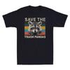 Save The Trash Pandas Funny Racoon Animal Lover Vintage Style Men's T-Shirt Gift