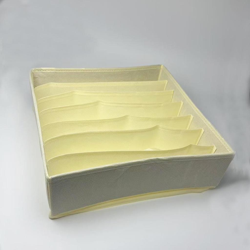 Foldable Underwear & Bra Organizer: 3-in-1 Drawer Box for Panties, Bras & Socks