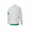 Puma Logo Print Button Pocket Loose Knit Sweater Unisex Sweater Gray 537517-04
