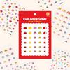 April Nail Kids Nail Sticker Unicorn 1 Pcs