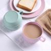 Milk Cup European-style Coffee Mug Eco-friendly Wheat Milk Cup Milk Breakfast Tea Mug Mug Simple Drinking Cup Coffee Cups