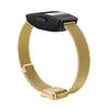 Buckle Design Stainless Steel Fine Mesh Milanese Smart Watch Strap Replacement for Fitbit Inspire/Inspire HR/ACE2