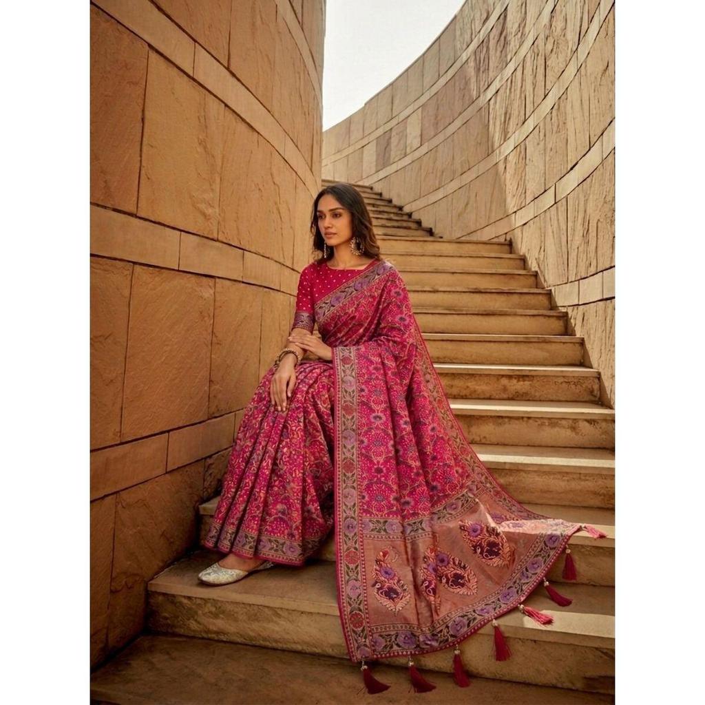 New Launch Wedding Special Soft Khadi Georgette Saree