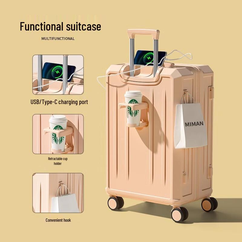 Large Capacity Hardshell Travel Trolley Case
