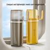 Portable 3-in-1 Travel Toothbrush & Mouthwash Cup Set