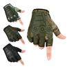 Unisex taktische Handschuhe mit halben Fingern für Outdoor-Sportarten, Fitness, Radfahren, Bergsteigen, rutschfestes Design