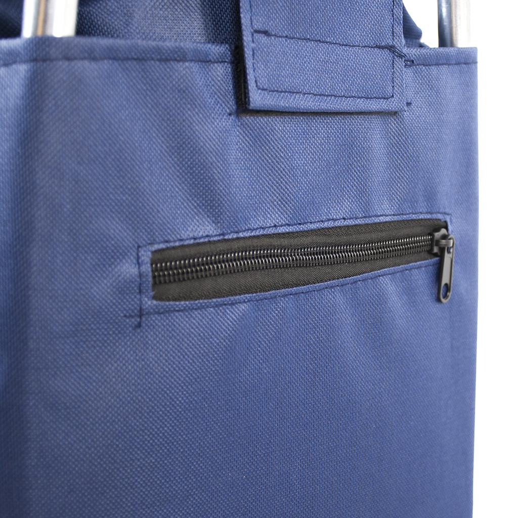 Shopping trolley shopping bag on wheels foldable strong solid waterproof