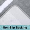 Olanly Large Bathroom Rugs Non Slip Bath Mats Bathroom Machine Washable Plush Carpet Room Floor Decor Absorbent Bath Rugs Shower