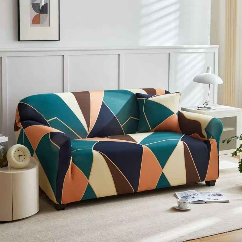 Эластичные чехлы для дивана современный чехол для дивана для гостиной секционный угловой L-образный чехол для стула чехол для дивана 1234 местный Single 90-140cm 3160₽