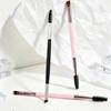 Double Makeup Brush Eyelash Brush And Blade Eyeliner Brush Fine Oblique Head Eyebrow Brush Outline Eyeliner Shadow Brush