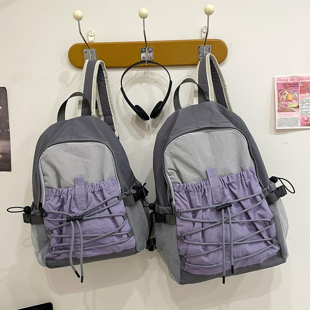 Travel Outdoor Backpack Women'S Light Mountaineering Bag Climbing Large Capacity Travel Backpack Hiking Sports School Bag Student