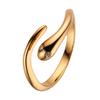 Original Design Niche S925 Sterling Silver Snake Ring 18K Non-Fading Index Finger Ring High-End Jewelry