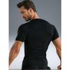 Skull Pattern  Men's Sports T - Shirt Training Fitness Compression Workout T - Shirt Athletic Tees Gym T - Shirts Running