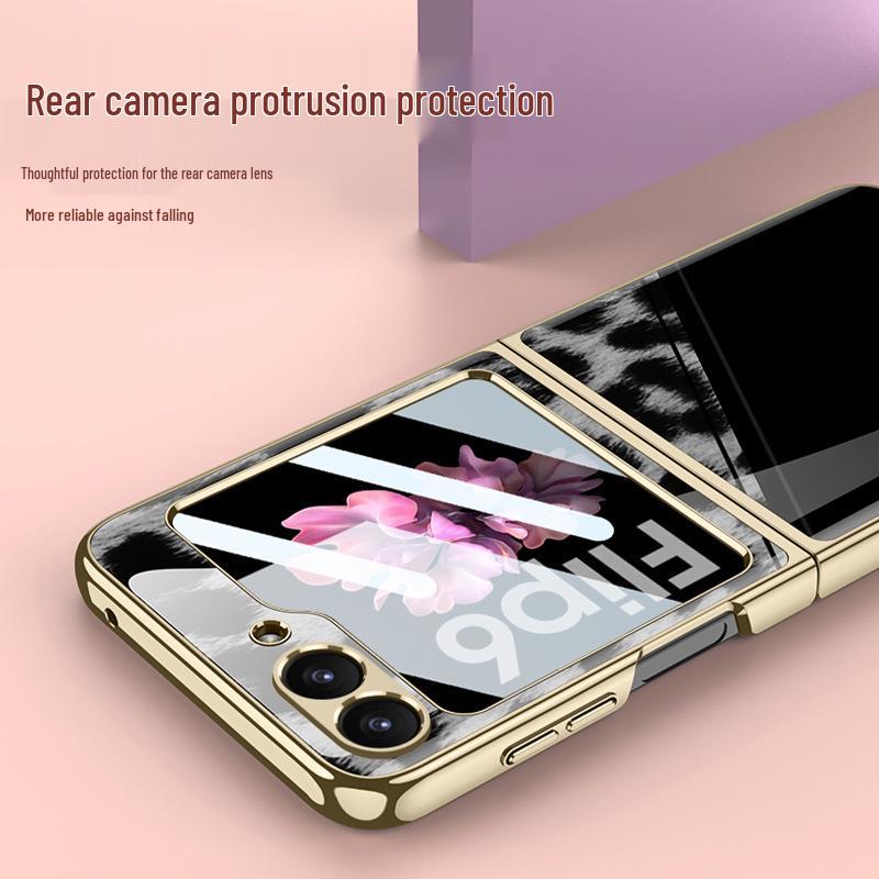 Samsung Z Flip 6 Foldable Screen Case: Anti-Drop, Electroplated, Personalized Protective Phone Cover