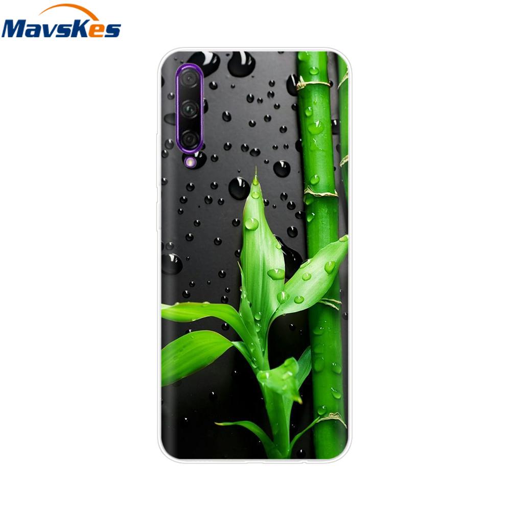 For Huawei P Smart Pro Case Cute Candy Painted Cover Soft Silicone Phone Case For Huawei P Smart Pro 2019 Cover Coque Bumper