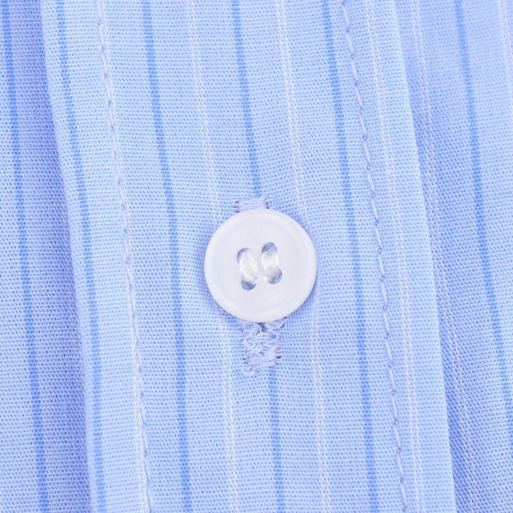 2025 Spring Women's Striped Turn-Down Collar Long-Sleeve Casual Shirt